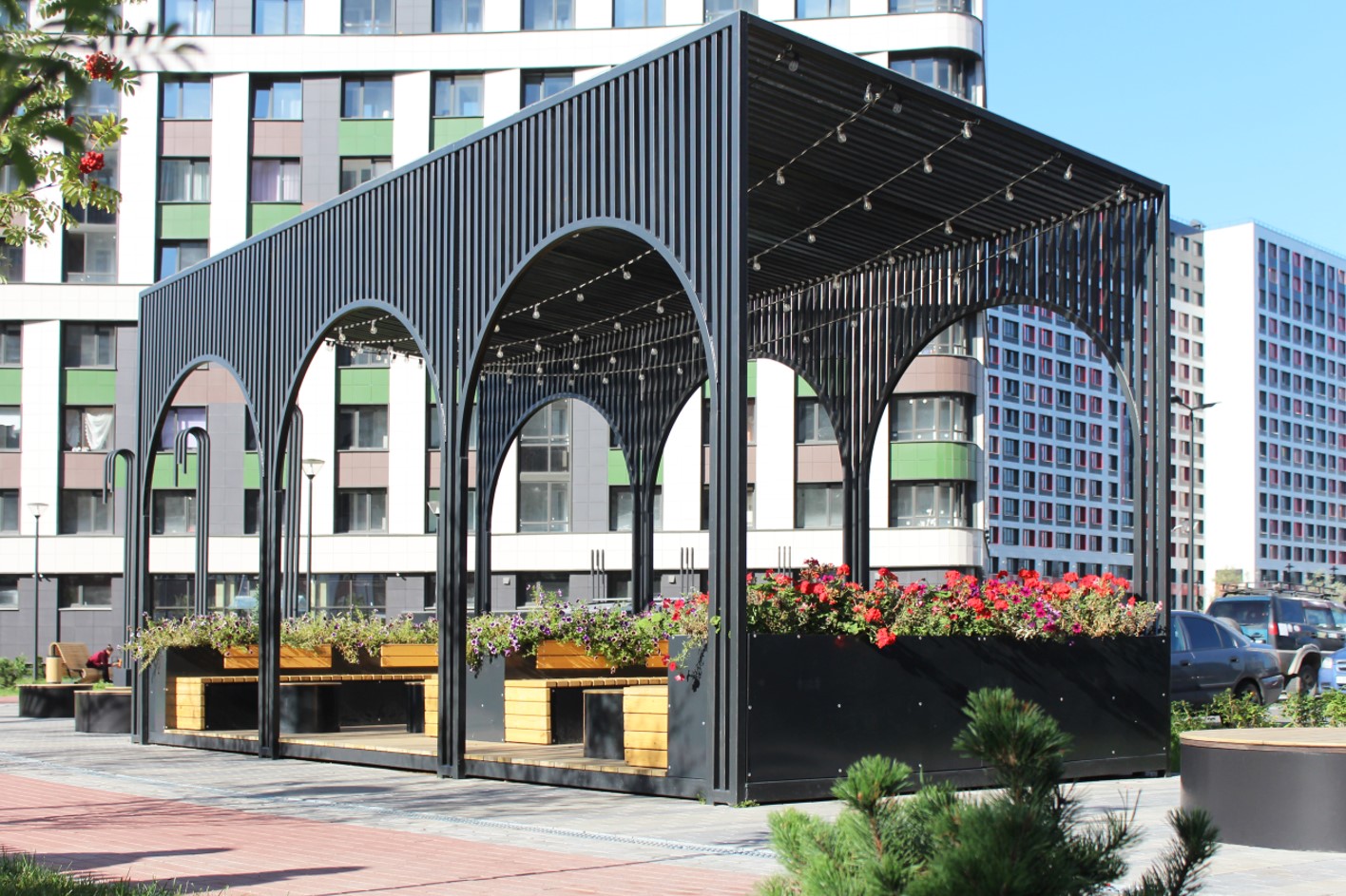 МАФ и благоустройство в ЖК «Авиатор»