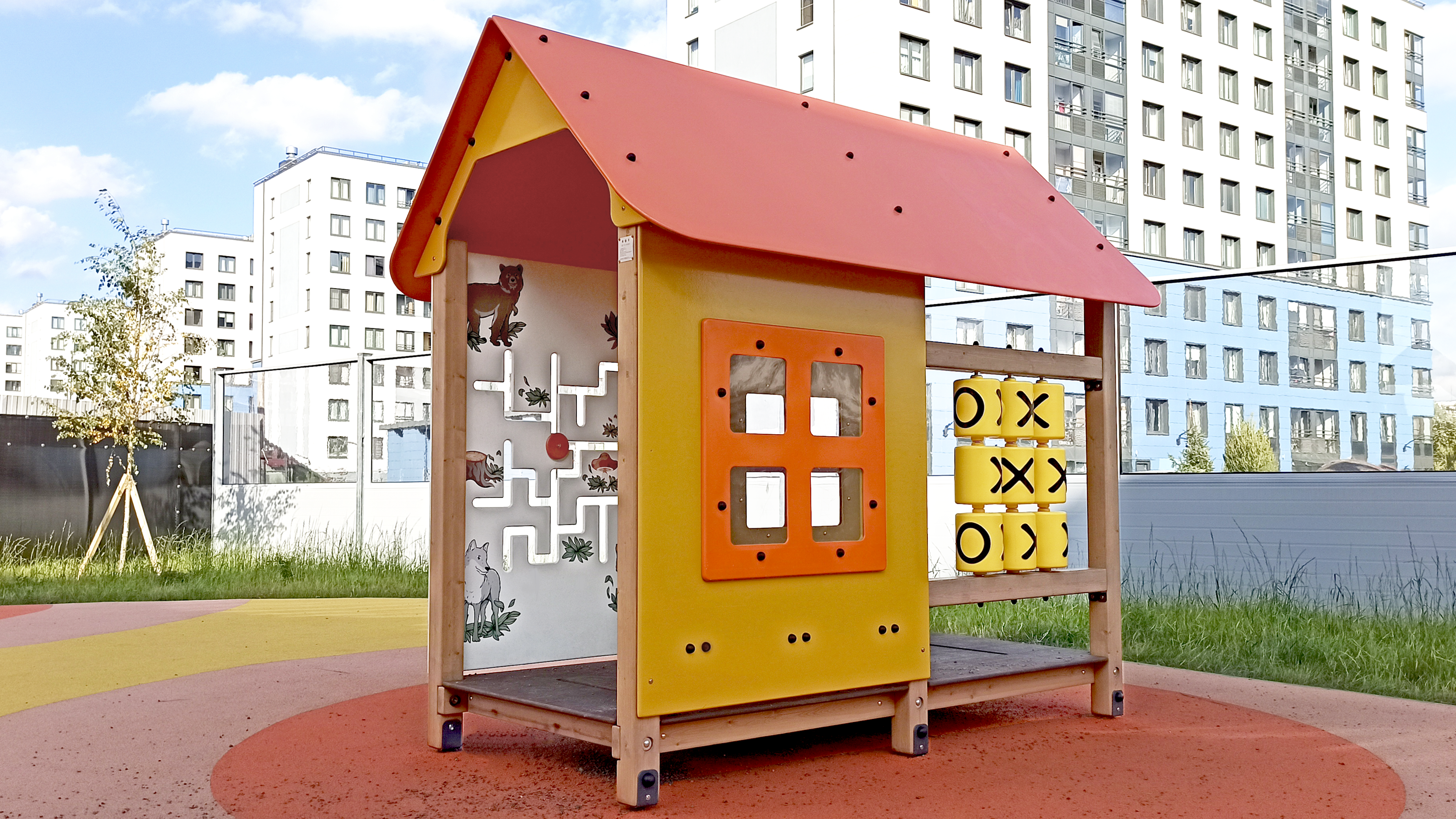 Школьная площадка № 564 в ЖК «Галактика»