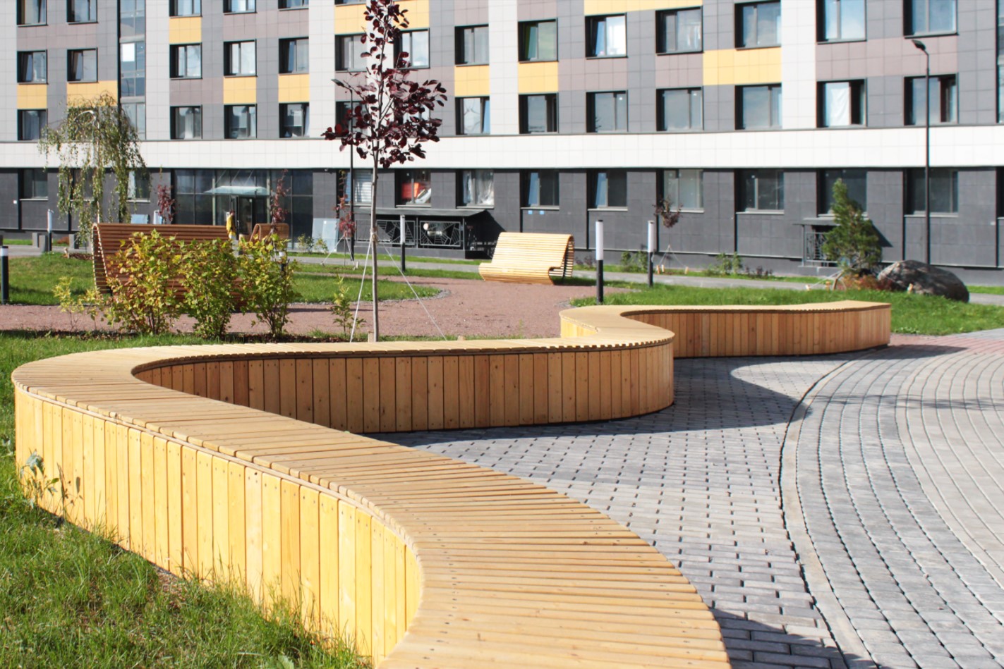 МАФ и благоустройство в ЖК «Авиатор»