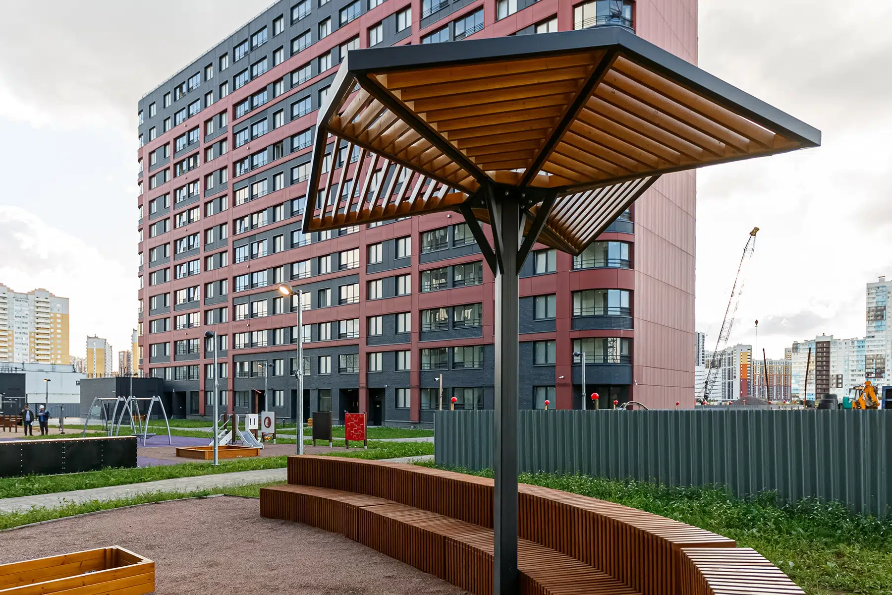 Игровая и спортивная площадка ЖК «Dreamline»