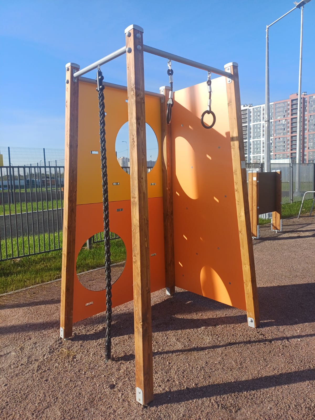 Игровые площадки детсада в ЖК ЦДС «Новые Горизонты»