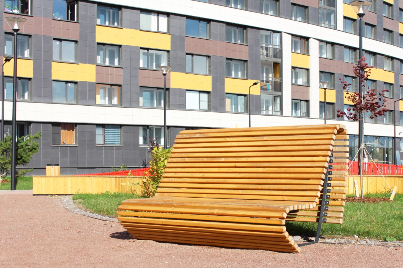 МАФ и благоустройство в ЖК «Авиатор»