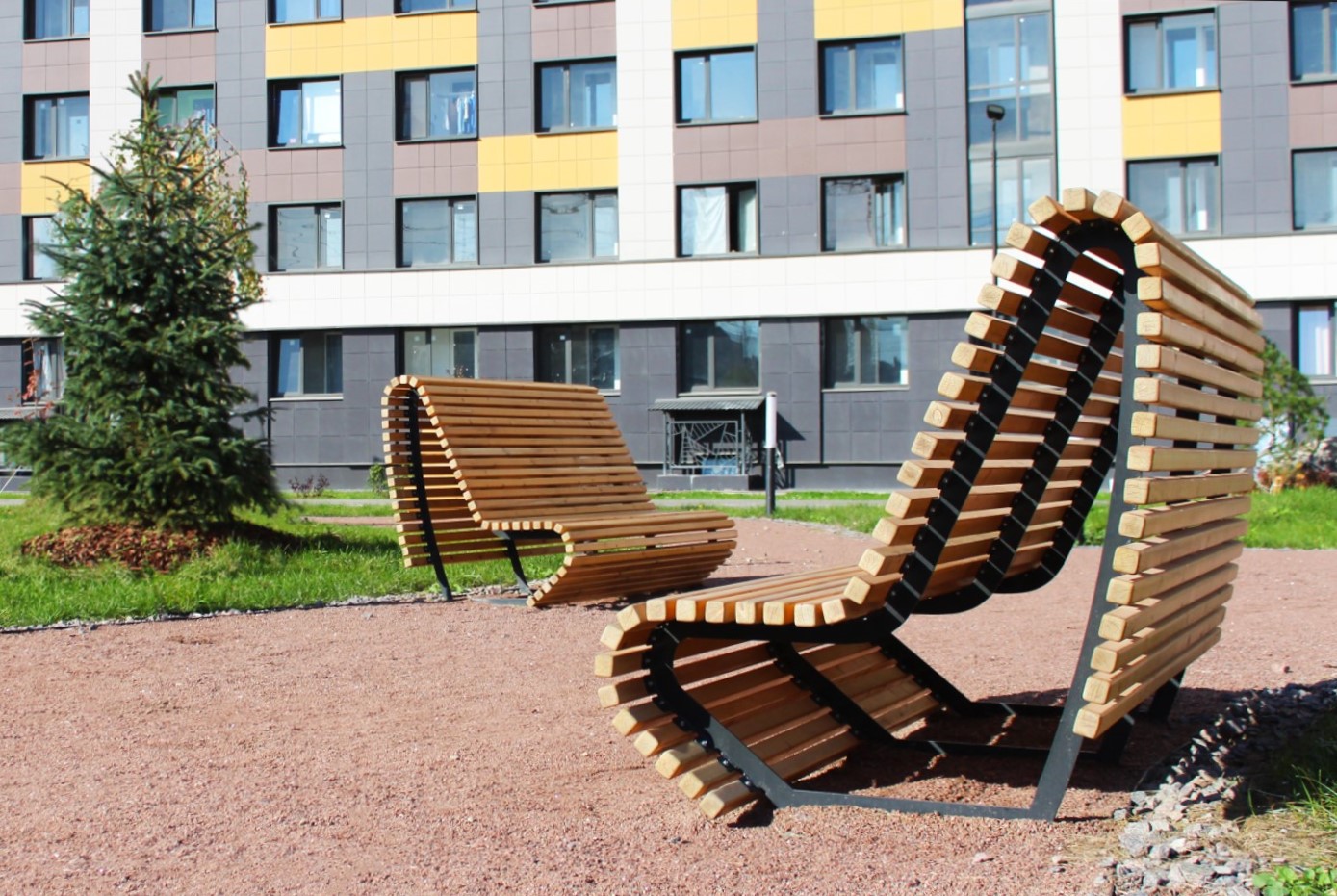 МАФ и благоустройство в ЖК «Авиатор»